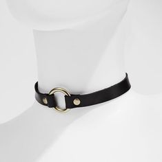 Pin buckle closure Ethically-sourced vegetable bridle leather Made in Toronto (with ♥) Adjust to fit a 12 ¼” – 15 ½” neck For those looking to test the water of kink, this sleek leather choker featuring a goldtone O-ring is the perfect first step. Style simply with a tee and jeans, or allow the choker to peek out from beneath a crisp white blouse for just the right amount of naughty. *Item is made custom per order and will be shipped within 2 weeks of purchase. O Ring Choker, Crisp White Blouse, Leather Chokers, Leather Collar, White Blouse, Vegetable Tanned Leather, O Ring, First Step, Leather Handmade