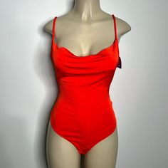 Free People Medium Orange Bodysuit Nwt Lay Flat Measurments Pit To Pit: 15” Waist: 11” Length: 26” Stretchy Non Smoking Home Fitted Sleeveless Lined Bodysuit, Orange Bodysuit, Free People Tops, Free People, Womens Tops, Orange, Women Shopping, Color