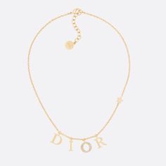 Gold-Finish And White Crystals Dior Necklace, Outfit Inspo Casual, Dior Jewelry, White Crystals, Christmas Wishlist, Gold Finish, Womens Jewelry Necklace, Limited Time, Dior