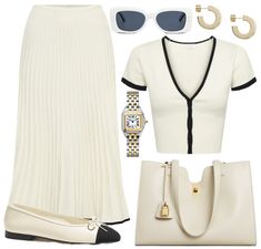 Elegance Dress, Mode Tips, Casual Day Outfits, Classy Fashion, Classy Work Outfits, White Outfit, Stylish Work Outfits, Looks Chic, Fancy Outfits