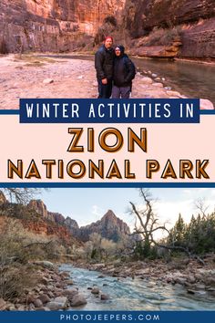 A winter trip to Zion is awesome if you want to avoid the crowds! But the weather will be cold and it may snow which could limit some of the outdoor activities. You’d be surprised how many Zion National Park winter activities you can do during this time of year. Winter is the off-season at Zion which means the crowds are gone and you can drive your car into Zion Canyon! Zion Ponderosa Ranch Resort, Hiking The Narrows, Utah Vacation, Winter Travel Destinations, Zion Canyon, Utah Road Trip, Winter Trip