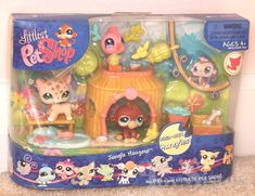 the littlest pet shop playset is in its box