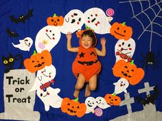 ゴロゴロ撮影会@Halloween Halloween Creche, Fall Baby Pictures, Homemade Halloween Decorations, Homemade Halloween, Monthly Themes, Baby Photoshoot