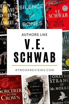 the cover of authors like v e schwab