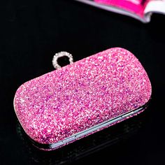 Colorful Sequin Women's Clutch Bag Party Chain Shoulder Purse – Luxy Moon Glitter Evening Bag For Events, Party Season Clutch Evening Bag, Glitter Evening Bag As Gift, Glitter Evening Bag For Party, Glitter Rectangular Evening Bag For Party, Chic Pink Evening Bag For Party, Glamorous Party Clutch Evening Bag, Glitter Clutch Evening Bag For Event, Glamorous Glitter Evening Bag As Gift