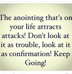 an image with the caption that reads, the annoying that's on your life attracts attacks don't look at it as trouble, look at it as