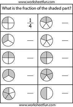 the worksheet for fraction numbers and fractions