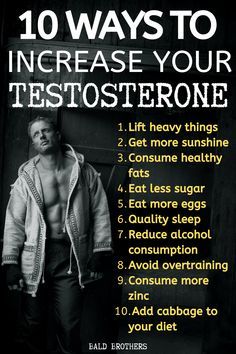 10 Ways to increase your testosterone levels in a natural way! #increasetestosterone #boosttestosterone #testosterone Increase Testosterone Naturally, Ways To Increase Testosterone, Testosterone Boosting Foods, Boost Testosterone, Increase Testosterone, Testosterone Booster, Health And Fitness Articles, Fitness Articles, Men's Health Fitness