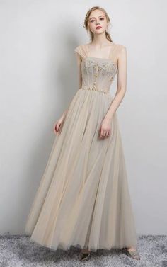 Strapless Organza Ball Gown For Prom, Strapless Tulle Dress With Sweep Train, Strapless Tulle Evening Dress For Banquet, Strapless Tulle Dress With Fitted Bodice For Banquet, Strapless Sheer Bodice Evening Dress For Banquet, Strapless Tulle Gown For Banquet, Strapless Organza Evening Dress For Banquet, Strapless Tulle Evening Dress For Prom Season, Tulle Wedding Dress For Prom Season Banquet