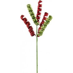 Add some festive flair to your holiday decor with these frizzy curls picks. Measuring 16 inches tall, each pick features a vibrant mix of red and lime green glitter curls that pop against any backdrop. The loose curls catch the light, ensuring these picks shine bright wherever you place them. For a multidimensional look, combine them with the matching ornaments adorned with glittering red and lime green. Part of our Green Monster Collection! 82510RDGN Elf Christmas Decorations, Elf Decorations, Halloween Deco Mesh, Deco Mesh Ribbon, Patriotic Christmas, Christmas Accents, Halloween Ribbon, Green Monsters, Mesh Ribbon