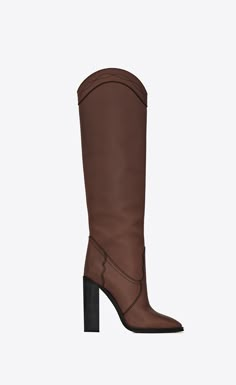 Ysl Boots, Monogram Boots, Saint Laurent Boots, Round Toe Boots, Sneakers Collection, Stiletto Boots, Rounded Toe Boots, Buckle Boots, Toe Boots