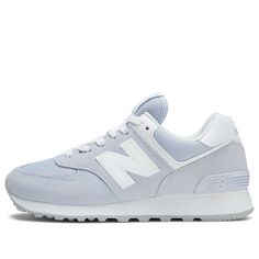 Shop (WMNS) New Balance 574 'Violet Haze' WL574FO2 at KICKS CREW — your go-to for authentic, stylish sneakers. Whether for fashion, performance, or collection, find your perfect pair with us. New Balance 574 Womens, Sport Shoes Design, New Balance Style, New Balance 574, Hot Sneakers, Women Lifestyle, New Balance Shoes, New Balance Sneaker, Leather Working