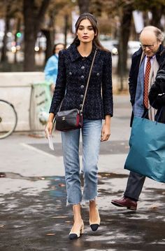 Mode Chanel, 가을 패션, Look Plus, Looks Style, Work Fashion, Parisian Style, Style Ideas, Look Fashion