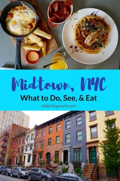 an image of midtown, ny what to do see and eat