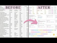 the before and after image shows how to make a calendar for someone's life