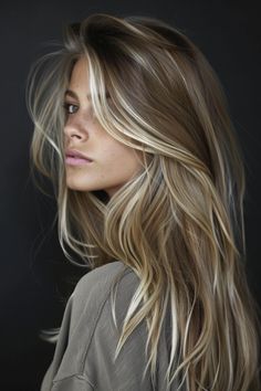 Blonde highlights offers a soft, sun-kissed look that blends effortlessly into natural hair. Click here for more inspiration. Fine Highlights Blonde, Fine Blonde Highlights, Baby Highlights Blonde, Natural Blonde With Highlights, Hair Cuts For Fine Hair, Brunette Blonde Hair, Highlights On Blonde Hair, Hair Colours Blonde, Summer Blonde Highlights