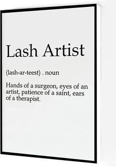 Lash Room Decor Ideas, Modern Artwork Paintings, Artist Definition, Beauty Bar Ideas, Eye Lash Photography, Eyelash Decor, Lash Room Decor