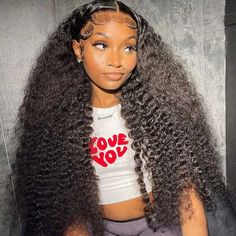 Item: Klaiyi 13x4 Deep Wave Pre-Everything™ Lace Frontal Wig Put On and Go Ear to Ear Lace Front Wigs with Pre Plucked Hairline Hair Material: 100% Virgin Human Hair Wig, Can be Dyed and Ironed by your favor Hair Color: Natural Black Color Hair Length:16~24 inches is available, Very Soft, Healthy and thick Lace Wig Type: 13x4 Pre Everything Put On and Go Lace Wig Cap Size:22-22.5 inches(54-58cm) Long Human Hair Wigs, Virgin Hair Wigs, Silver Grey Hair, Cheap Human Hair, Remy Human Hair Wigs, Wave Wig, Deep Wave Hairstyles, 360 Lace Wig, Human Virgin Hair