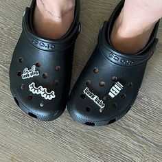 listing comes with 1 shoe charm crocs jibbitz Fun Black Shoe Charms For Gifts, Fun Black Shoe Charms For Gift, Customizable Casual Shoe Charms For Gifts, Casual Customizable Shoe Charms For Gifts, Casual Black Shoe Charms For Gifts, Charm Crocs, Crocs Ideas, Work Sandals, Crocs Jibbitz