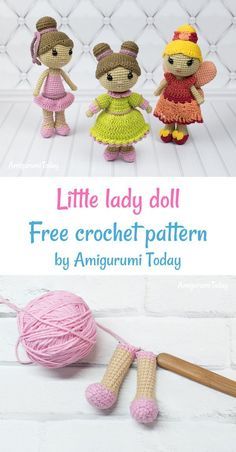 little lady doll crochet pattern by amigurmi today