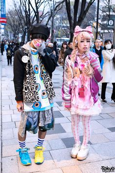 Here are two friendly Harajuku-ites who we street-snapped on Omotesando Dori Colorful Harajuku, Harajuku Tokyo