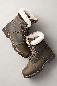 Women's Norway Shearling-Lined Waterproof Leather Boots | Overland Waterproof Suede Boots, Italian Leather Boots, Women's Winter Boots, Suede Cowboy Boots, Waterproof Leather Boots, Stylish Footwear, High Ankle Boots, Suede Leather Shoes, Shearling Boots