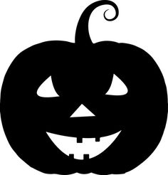 a black and white image of a jack o lantern