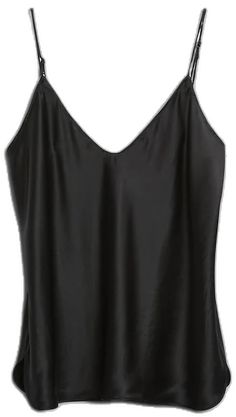 Silk Camisole, Silk Charmeuse, Banana Republic, V Neck, Silk