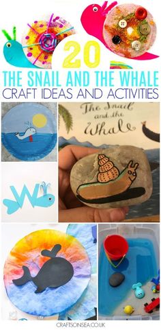 the small and the whale craft ideas and activities