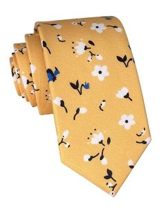 PRICES MAY VARY. 100% cotton, soft and comfortable to wear. Size: 47.2"(120cm)L x 2.3"(6 cm)W at widest point. This tie will fit most boys up to 5 ft tall, ages 8-12. Style: classic self-tie (not pre-tied). It's important to provide flexibility. Occasion: perfect for weddings, parties, church or school. Matching men's size tie & pocket square available. This simple accessory makes all the difference! Fitted Casual Cotton Ties, Casual Fitted Cotton Ties, White Cotton Ties For Summer, White Cotton Summer Ties, Classic Yellow Ties For Office, Yellow Classic Ties For Summer, Yellow Summer Ties, Yellow Pocket Square, Windsor Knot