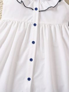 White Sleeveless Dress With Bow, White Summer Dress For School, Sleeveless Summer School Dress, Spring School Dresses With Buttons, Sleeveless Cotton School Dress, White Sleeveless School Dress, Sleeveless Spring Dress For School, Sleeveless Spring Dresses For School, Blue Sleeveless Dress With Bow