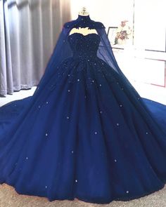 Blue Gown For Quinceanera During Prom Season, Royal Ball Gown Quinceanera Dress, Royal Quinceanera Ball Gown Dresses, Royal Ball Gown For Quinceanera, Blue Floor-length Quinceanera Dress, Princess Style Blue Evening Dress For Debutante Ball, Blue Princess Quinceanera Dress For Prom Season, Royal Blue Royal Ball Gown For Quinceanera, Royal Blue Gown For Quinceanera