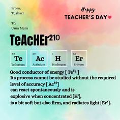 an image of teacher's day poster with the words teachers day and their symbols