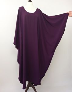 "This maxi purple oversized kaftan dress with wide sleeves is a perfect dress for any wardrobe. Whether it is a summer day at the beach walking, a visit to the mall, an evening occasion, or simply a comfortable and stylish option to lounge in your home. This loose and relaxed fit evening gown has a classy and energetic style with an appealing look and it's incredibly pleasant on the body. This caftan is a versatile and practical creation and covers and embraces the body in absolute comfort. This Purple Maxi, Summer Festival Outfit, Party Kleidung, Caftan Dress, Oversized Dress, Kaftan Dress, Loose Dress, Boho Dress, Dress Clothes For Women