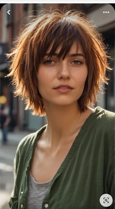 Shixie Haircut Girl, Shag Bob Hairstyles, Bob Shag Haircut, Razor Haircuts For Women, Choppy Blonde Bob, Shaggy Short Bob, Shaggy Bob For Fine Hair, Short Shag With Bangs, Short Shaggy Bob Hairstyles