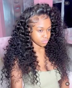 Pushover Quick Weave, Wet And Wavy Quick Weave, Curly Versatile Sew In Weave, Curly Leave Out Sew In, Wand Curls On Deep Wave Hair, Flipover Quickweave Curly, Curly Flip Over Quick Weave, Wavy Quick Weave, Curly Sew In Weave With Leave Out