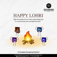 an advertisement for the company happy lohrii, which has been designed to promote its products