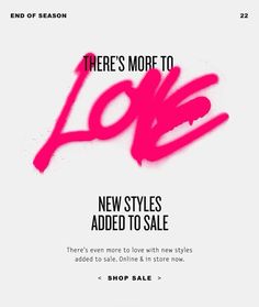 the new styles advertises to sell on shop sale items, including shoes and clothing