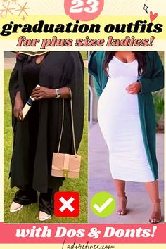 Casual Graduation Outfit Ideas, Winter Graduation Outfit Ideas, Graduation Outfit Ideas Winter, Graduation Outfit Ideas University Black Women, Graduation Outfit Ideas For Mom, Summer Graduation Outfit, Plus Size Graduation Outfit, Graduation Outfit Ideas Plus Size, Graduation Outfits For Mothers