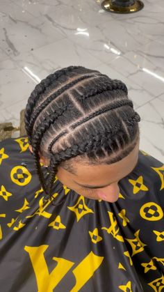 West Coast Braids Men, Men’s Braids Short Hair, Gervonta Davis Braids, Natte Coller, Braids Man, Cornrow Ideas, Man Braids, Black Haircuts