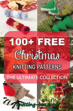 the ultimate collection of free christmas knitting patterns