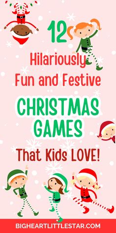 Christmas Party Games Kids Classroom, Holiday Games For Classroom Parties, Preschool Christmas Party Games Classroom, Games For School Christmas Party, Christmas Games For Second Graders, Class Christmas Party Games 4th Grade, Classroom Christmas Party Games 2nd Grade, Christmas Party Games For Groups Kid, Christmas Games For First Grade Party