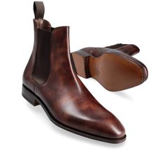 CHELSEA BOOTS BROWN MUSEUM | CARMINA Men's Luxury Chelsea Boots, Men's Luxury Classic Chelsea Boots, Long Black Socks, Chelsea Boots Brown, Men's Luxury Lace-up Chelsea Boots, Luxury Men's Semi-formal Chelsea Boots, Luxury Men's Slip-on Chelsea Boots, Crocodile Boots, Chelsea Shoes