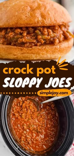 Try to make these best sloppy joes for only 15 minutes for a perfect slow cooker recipe! Be sure to include this to your easy crockpot recipes and come home to a dinner you will enjoy! Don't miss this homemade recipe! Crockpot Sloppy Joes, Sloppy Joe Recipe Crock Pot, Broth Benefits, Crock Pot Sloppy Joes, Slow Cooker Sloppy Joes, Sloppy Joe Recipe Easy, Homemade Sloppy Joe Recipe, Sloppy Joes Easy, Homemade Sloppy Joes