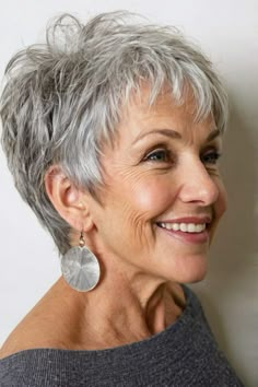 show. Mum Hair, Short Hair Designs, Pixie Haircut Ideas, Short Shaggy Haircuts, Longer Pixie Haircut, Haircuts For Older Women, Classy Hairstyles, Short Haircut Styles