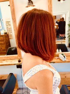 Med Hair, Reverse Bob, One Length Haircuts, Arched Entry, Hair Ritual, Long Angled Bob, Bobbed Hair, Angled Bob Haircuts