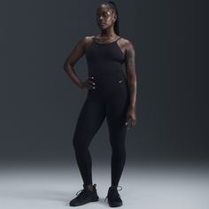 Whether it's yoga or a bike ride or a walk, you can move freely in our unbelievably soft Nike Zenvy leggings. Their InfinaSoft fabric is lightweight—but still squat-proof!—with softness that you can feel with every bend, stretch and shift. Fewer pockets give you a streamlined look, but the drop-in pocket at the center back is still big enough to hold your phone. Plus, they're durable enough for you to move, wash and wear again and again. Nike Stretch Full Length Activewear, Nike Full Length Yoga Pants, Nike Full Length High Stretch Activewear, Nike High Stretch Full Length Activewear, Versatile Stretch Nike Activewear, Versatile Nike Stretch Activewear, Nike Compression Leggings With Go-dry Technology, Nike Moisture-wicking Workout Leggings, Nike Compression Leggings With Go-dry