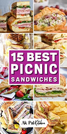 Discover make-ahead picnic sandwiches perfect for summer! These easy sandwich recipes are ideal for summer picnics. From Italian pressed sandwiches, grilled sandwiches, and portable sandwiches, to classic sandwich recipes you’ll find a variety of picnic snacks. Don’t miss out on vegan and baguette sandwich ideas that cater to various dietary preferences. Add these camping recipes to your camping menu. Elevate your picnic experience with picnic recipes and don’t miss the summer recipes. Baguette Sandwich Ideas, Pressed Sandwiches, Easy Picnic Food, Baguette Sandwich, Easy Sandwich, Picnic Sandwiches, Picnic Snacks, Best Sandwich Recipes