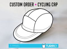 Custom Order  Cycling Cap  5 Panel Hat  You design it we'll sew it! (26.00 USD) by TurificHandmade Customizable 5-panel Snapback Hat, Custom Adjustable 5-panel Snapback Hat, Custom Adjustable Snapback Hat, Customizable White 5-panel Snapback Hat, Customizable White 5-panel Baseball Cap, Five Panel Cap, 5 Panel Hat, Five Panel, Cycling Cap