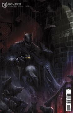 the cover to batman's dark knight 1, drawn by mark mcreae